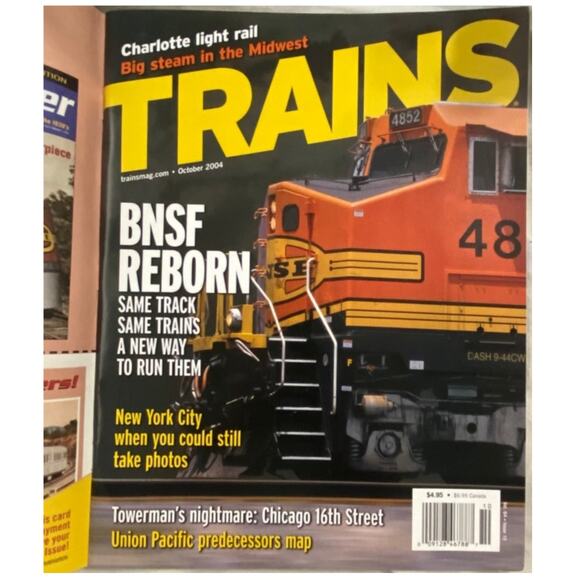 Vtg Lot 3 Trains Oct Nov Dec 2004 Magazine Collect Track Railroad Amtrak Steel - Picture 3 of 8